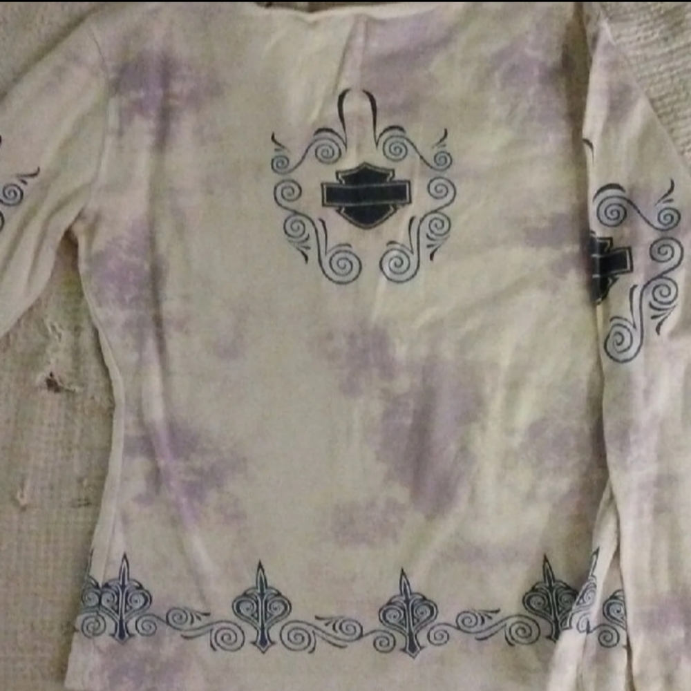 Women's Harley Davidson long sleeve shirt - Picture 2 of 4